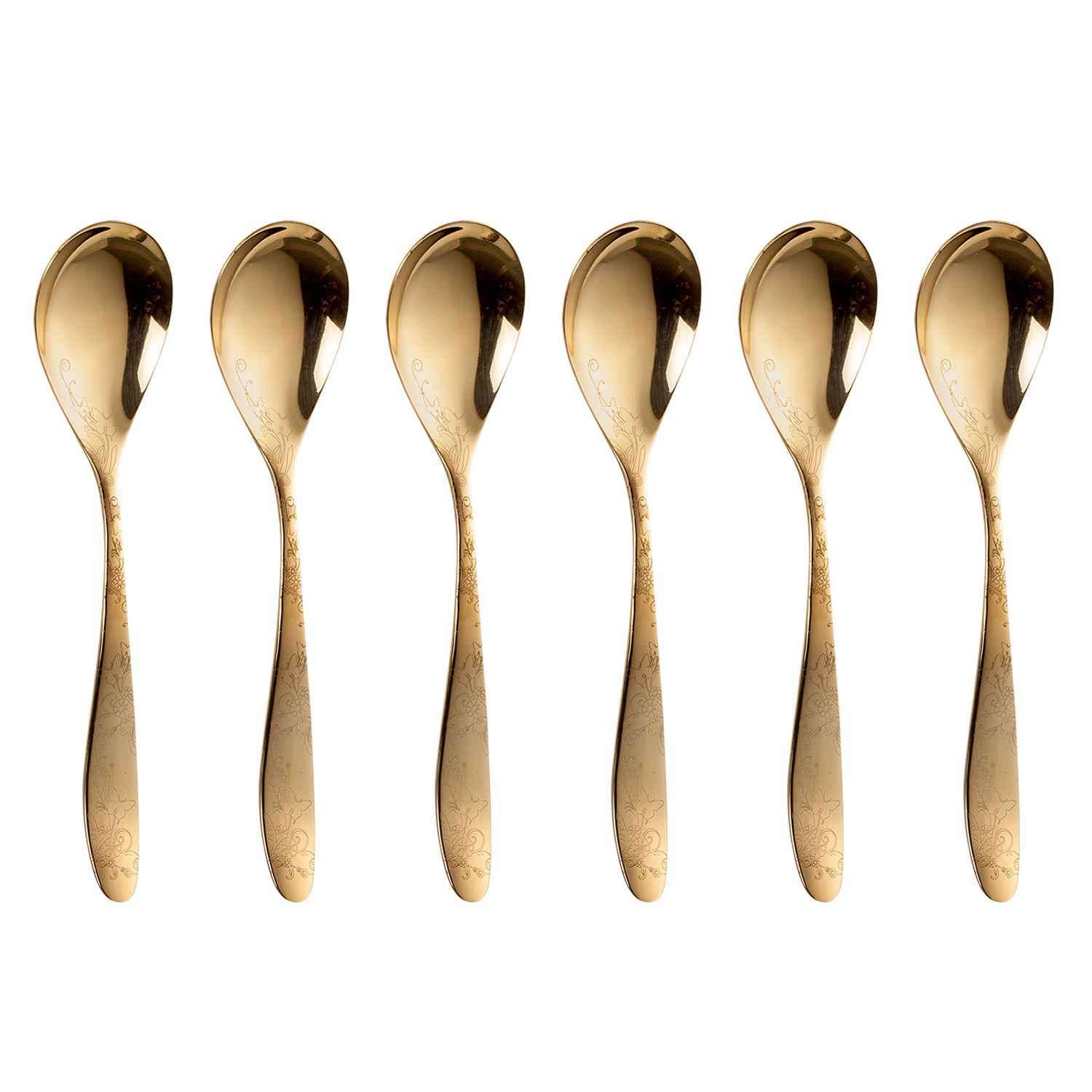 Baby Spoon Gold (6 Pcs)