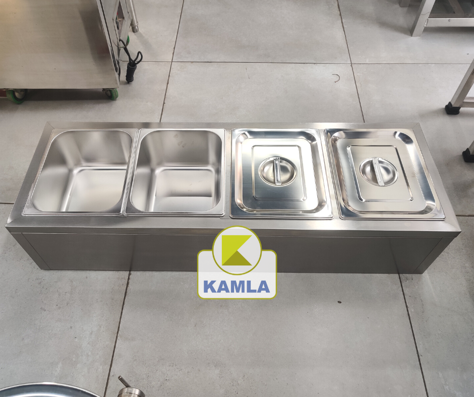 Bain Marie 4 Pans 1/2-150mm