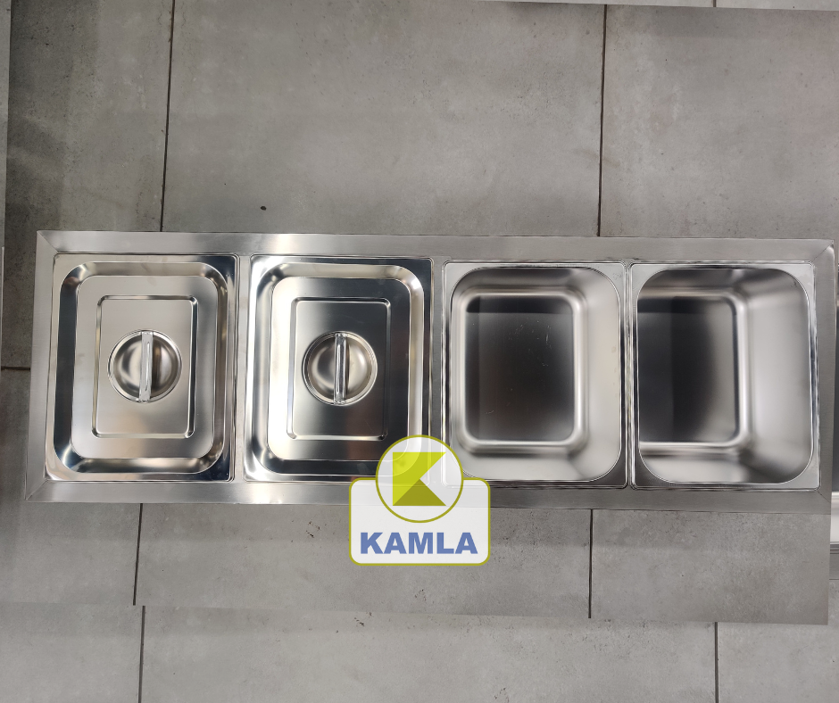 Bain Marie 4 Pans 1/2-150mm