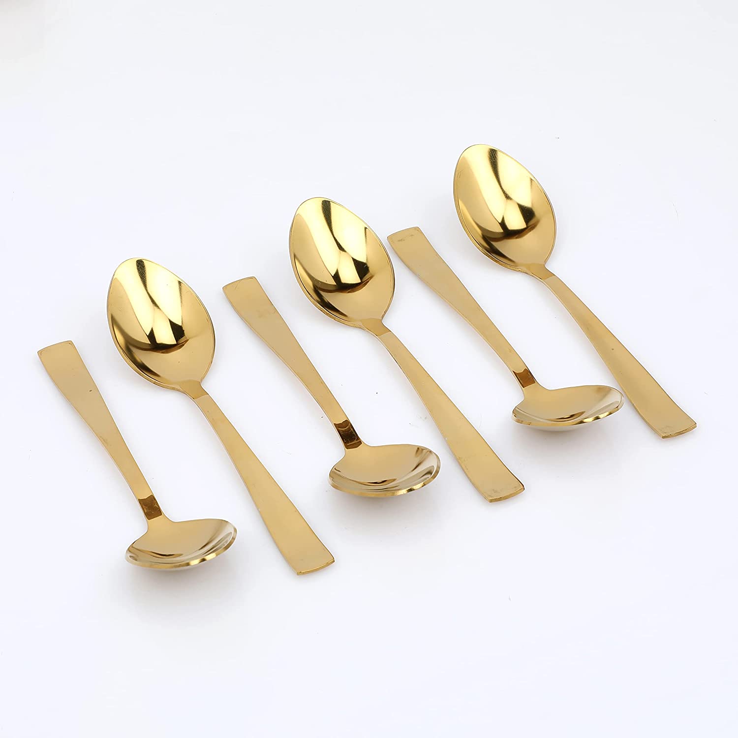 Tea Spoon Gold (6 Pcs)